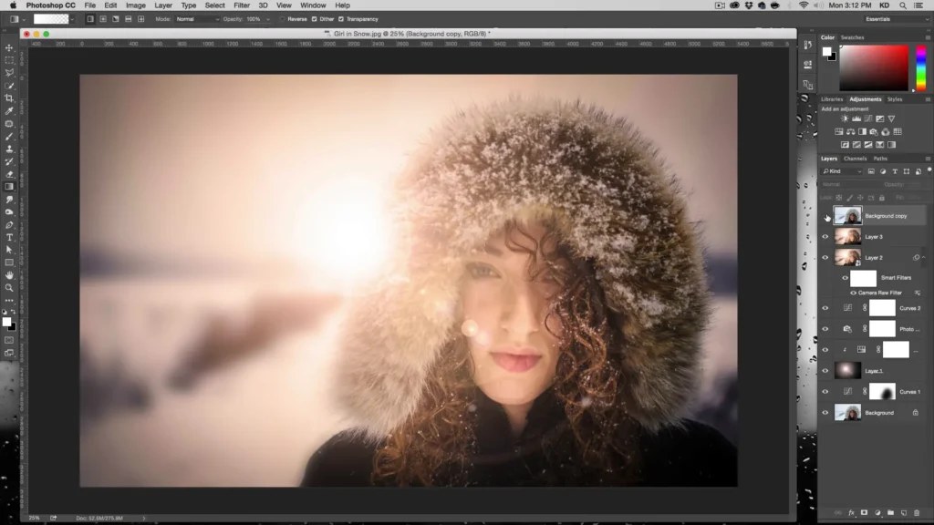 How to use Lens Flares in Photoshop